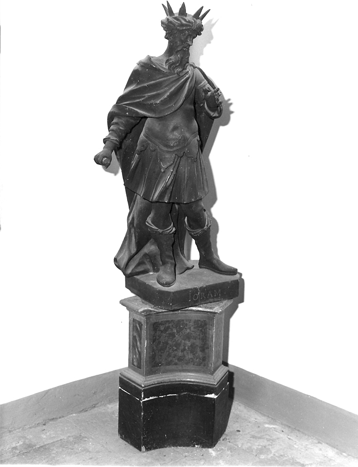 re Joram (scultura) - bottega marchigiana (sec. XVIII)