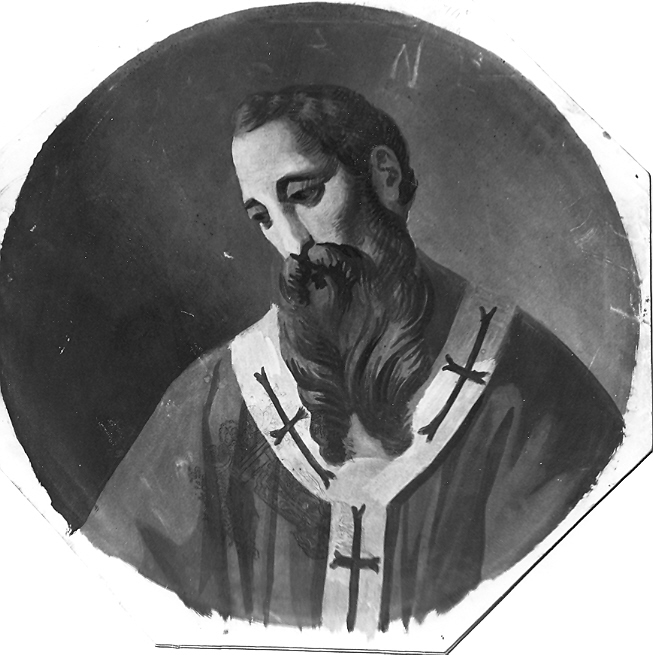 ritratto del Vescovo Pietro (dipinto) di Mancini Luigi detto Sordo (sec. XIX)