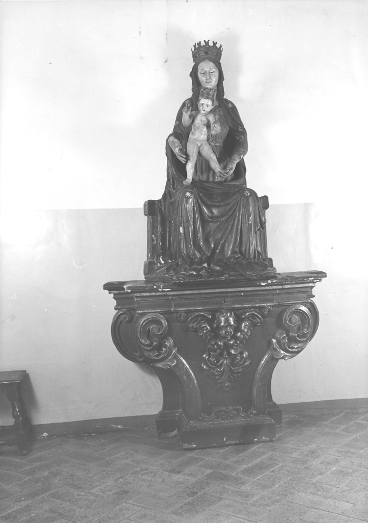 Madonna con Bambino (statua) - ambito umbro-marchigiano (fine sec. XVI)