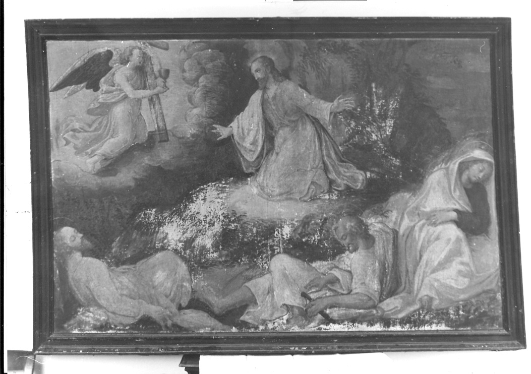 orazione di Cristo nell'orto di Getsemani (dipinto) - ambito romano (sec. XVI)