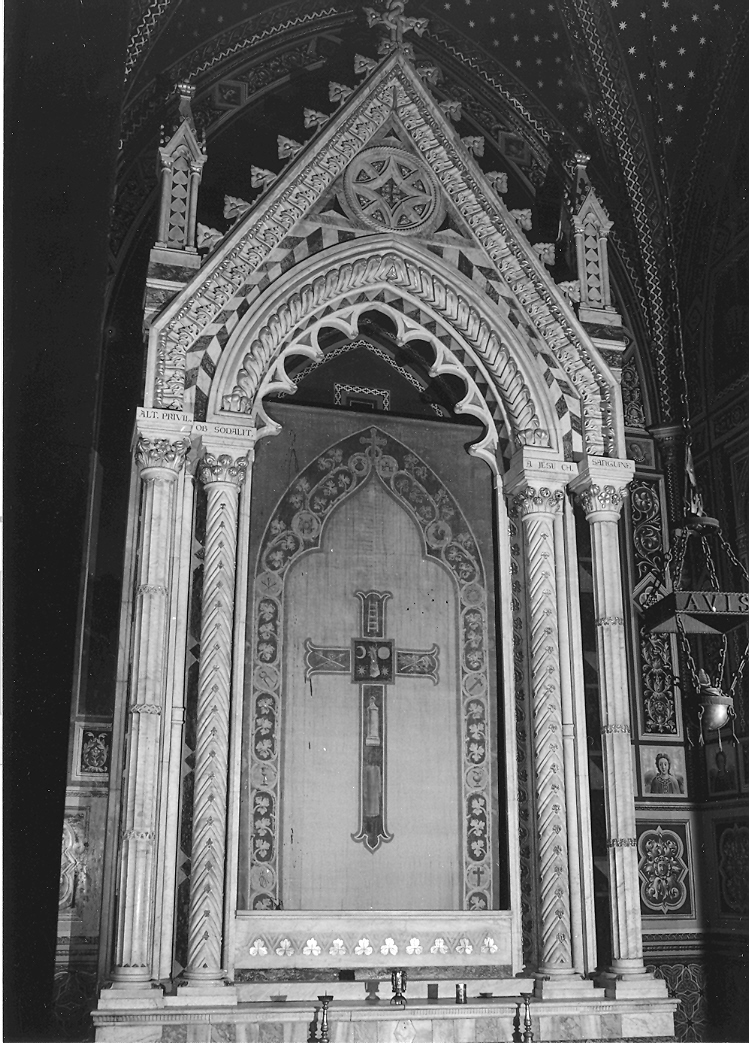 altare - bottega marchigiana (sec. XIX)