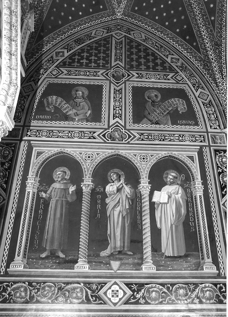 Santi e profeti (dipinto) di Costantini Costantino (sec. XIX)