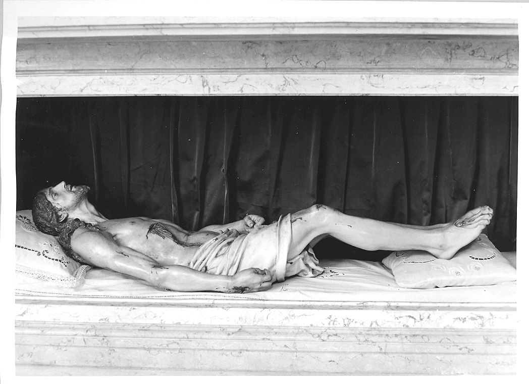Cristo deposto dalla croce (statua) di Ballanti Giovanni Battista detto Graziani (bottega) (fine/inizio secc. XVIII/ XIX)