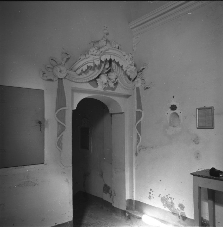 baldacchino - bottega marchigiana (inizio sec. XIX)