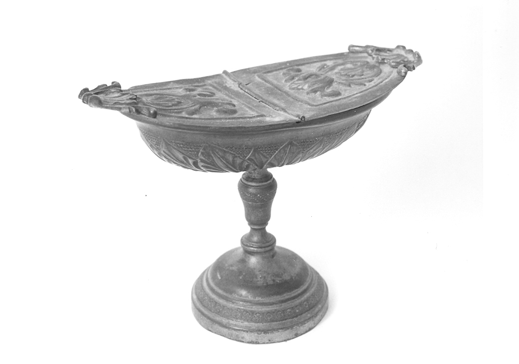 navicella portaincenso - bottega marchigiana (sec. XIX)