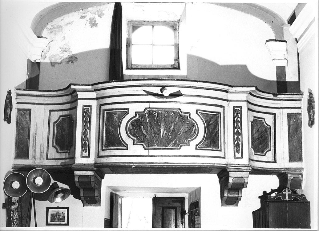 cantoria - bottega marchigiana (sec. XVIII)