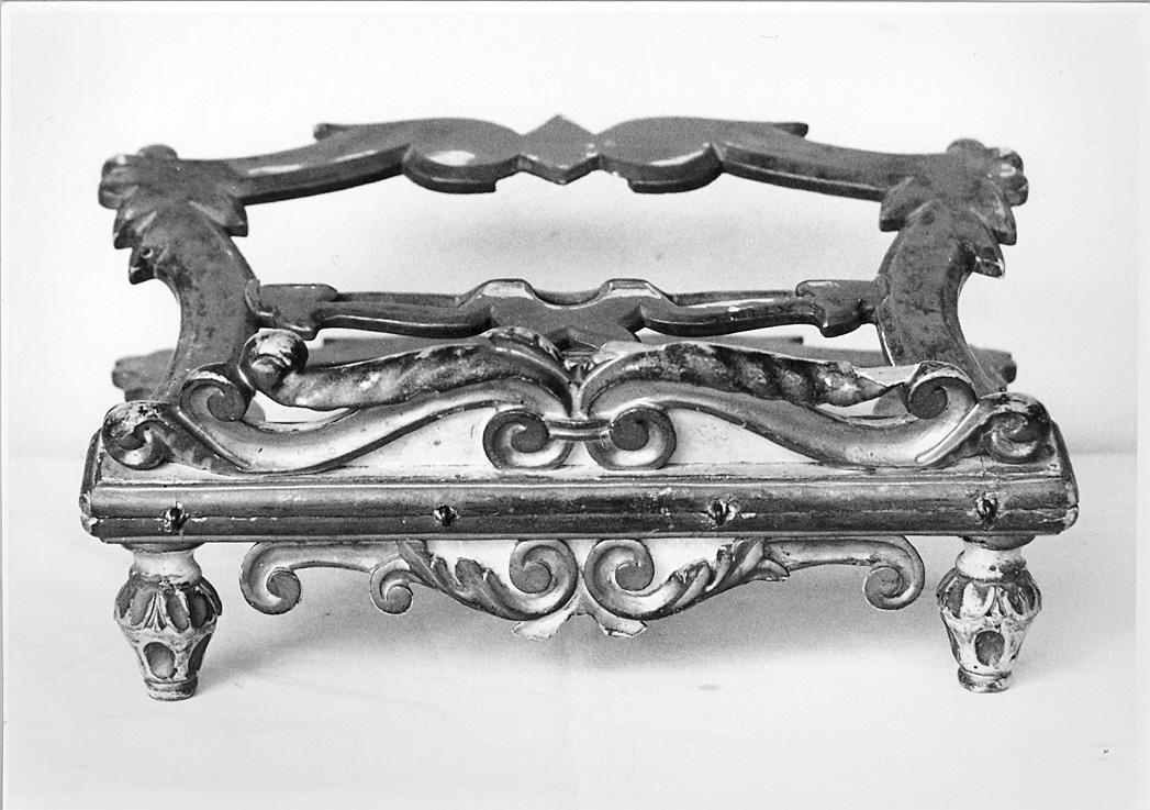 leggio - bottega marchigiana (sec. XVIII)