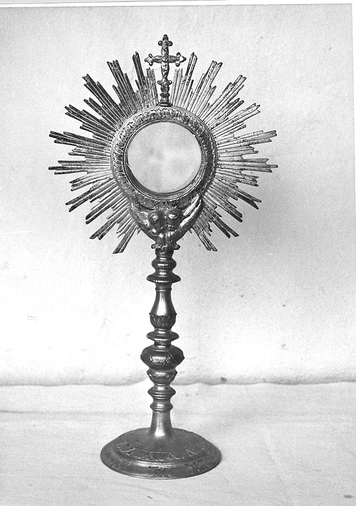 ostensorio - bottega marchigiana (sec. XVIII)