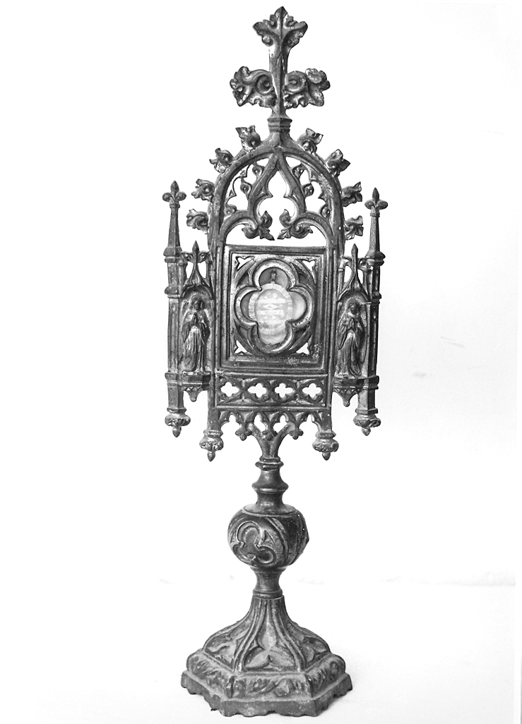 reliquiario - bottega marchigiana (fine sec. XIX)