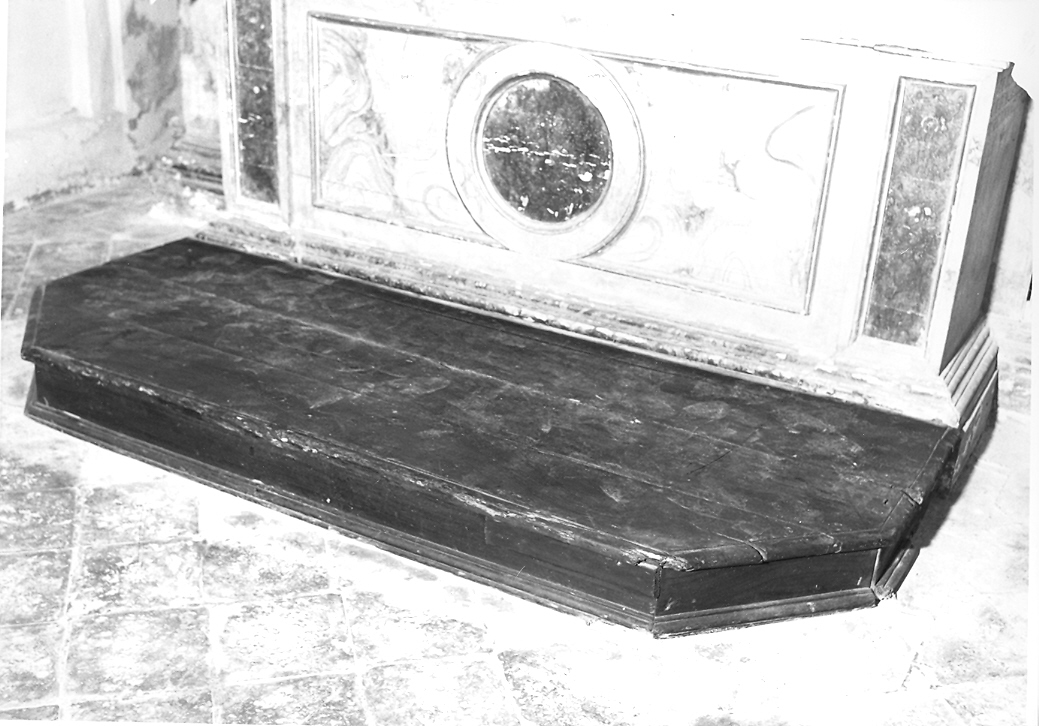 pedana - bottega marchigiana (sec. XIX)