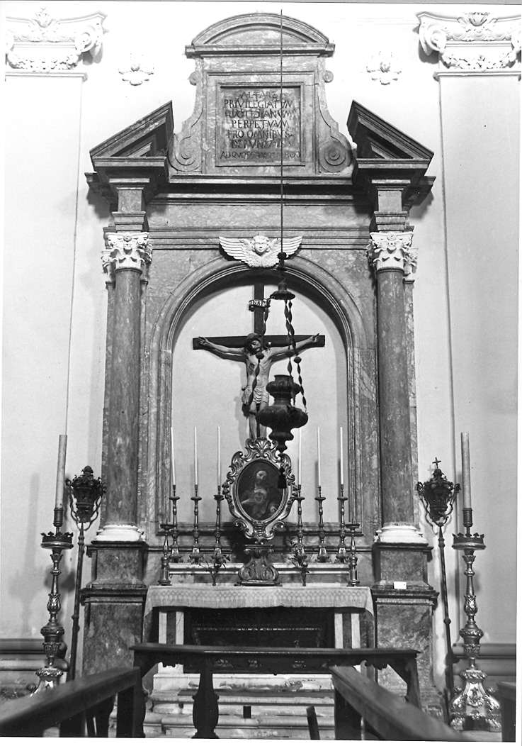 altare - bottega marchigiana (prima metà sec. XVII)