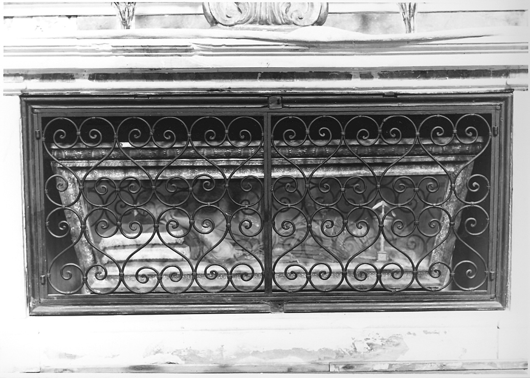 cancellata di altare - bottega marchigiana (inizio sec. XX)