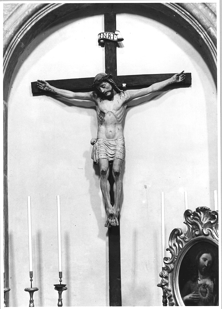 crocifisso - bottega marchigiana (sec. XVIII)