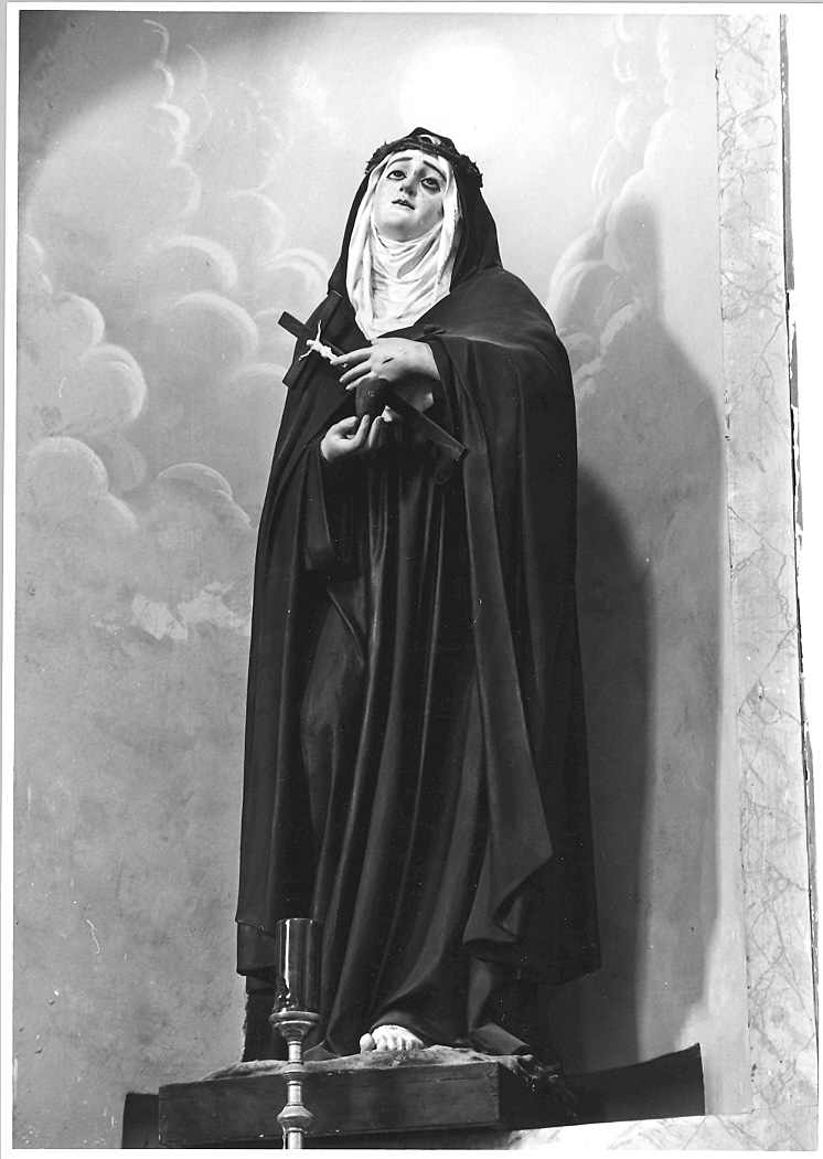 Santa Chiara (statua) - bottega italiana (inizio sec. XX)