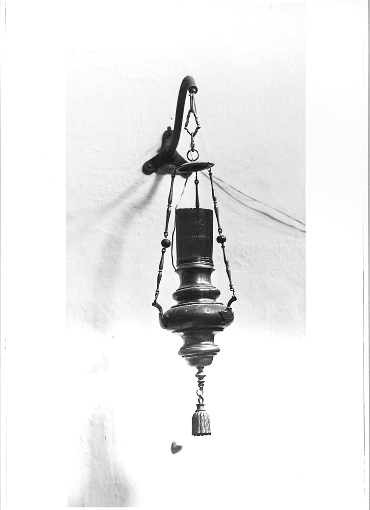 lumino votivo - bottega marchigiana (sec. XVIII)