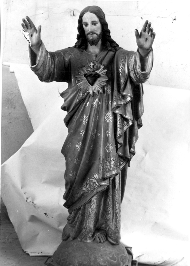 Sacro Cuore di Gesù (statua) - ambito marchigiano (sec. XX)