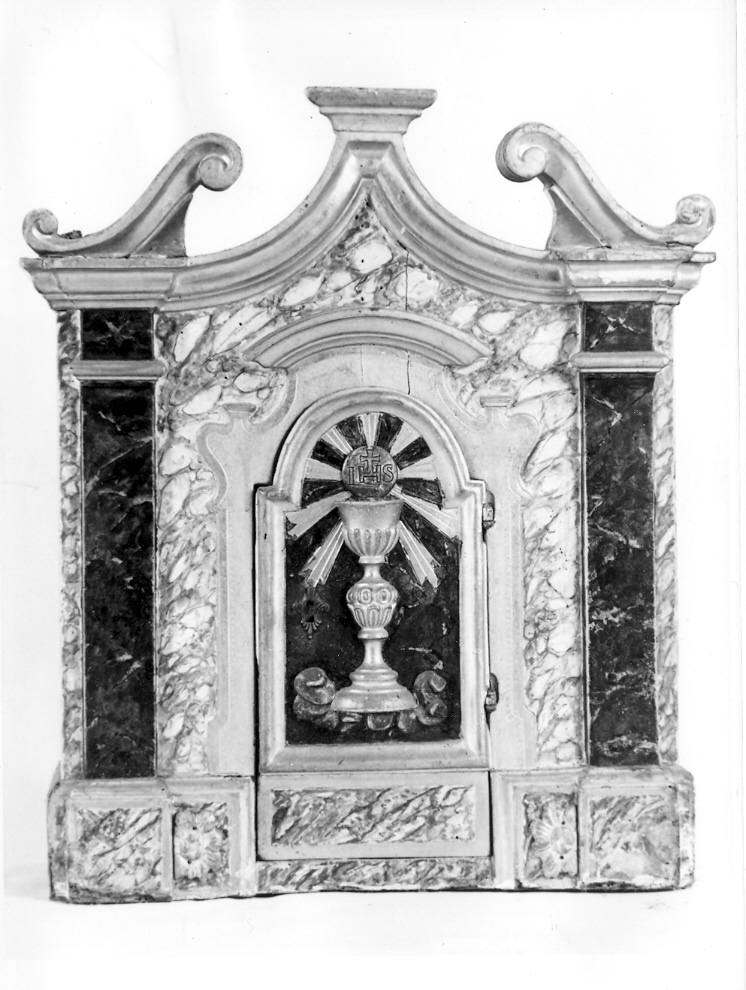 tabernacolo - bottega marchigiana (sec. XVIII)