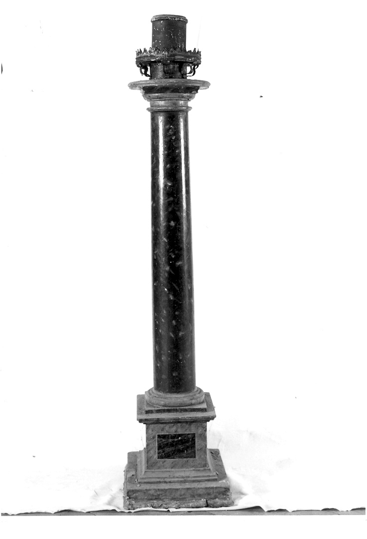 candelabro - bottega marchigiana (sec. XIX)