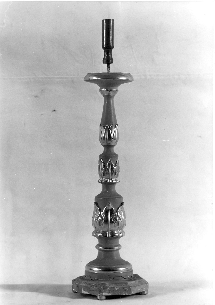 candeliere, serie - bottega marchigiana (sec. XIX)