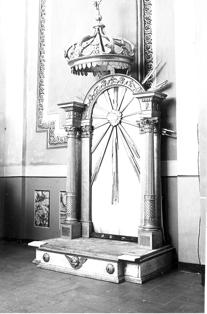 baldacchino processionale - bottega marchigiana (sec. XVIII)