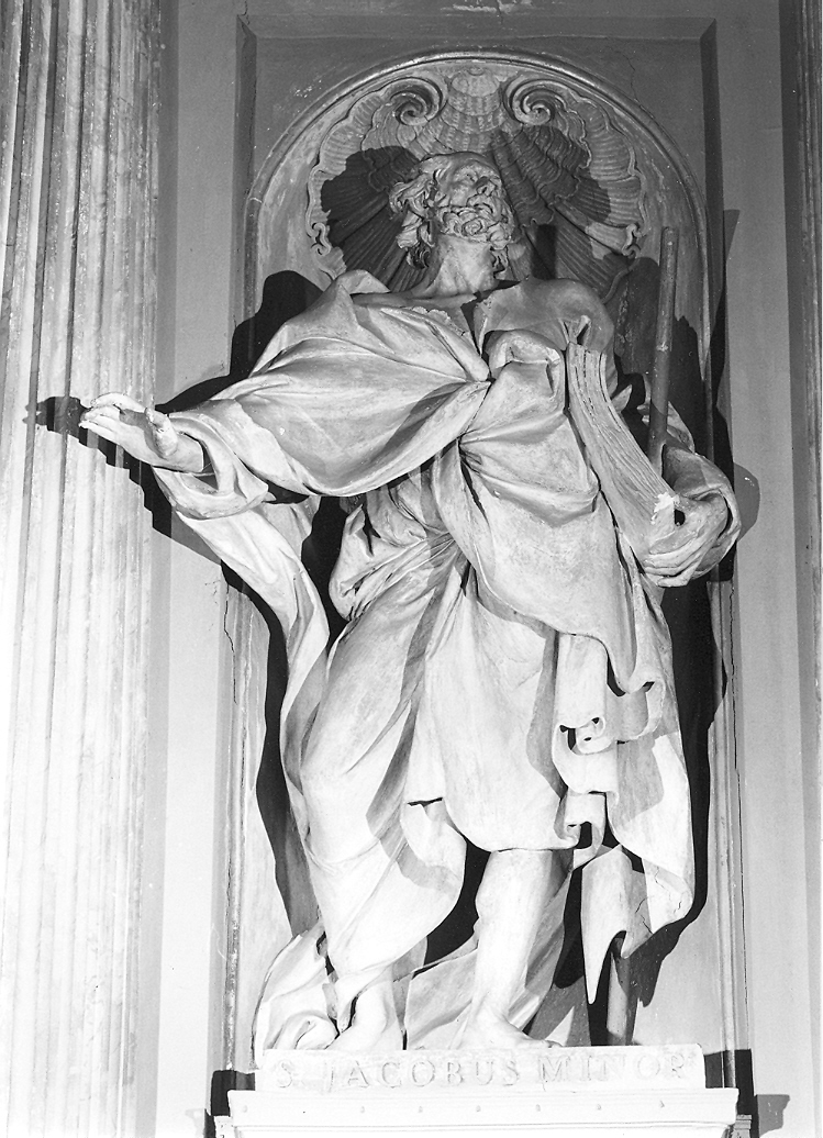 San Giacomo apostolo (statua) di Varlé Gioacchino (fine sec. XVIII)