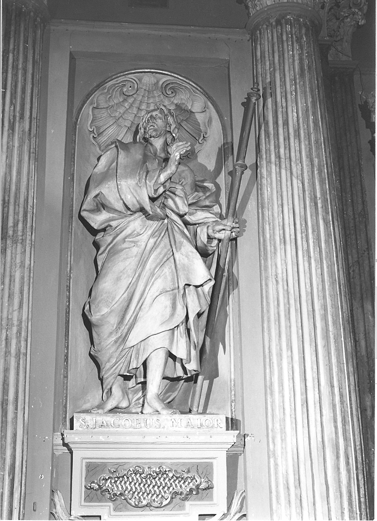 San Giacomo il Maggiore (statua) di Varlé Gioacchino (fine sec. XVIII)