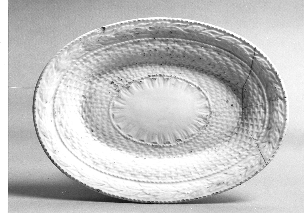 vassoio, serie - bottega marchigiana (sec. XIX)