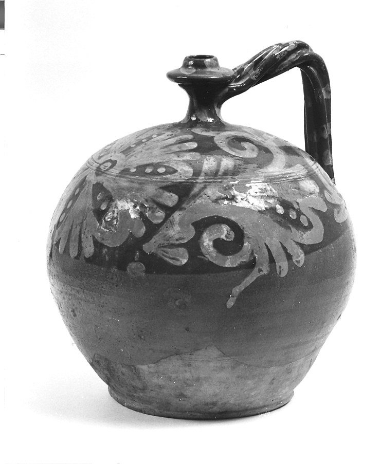 motivi decorativi vegetali (anfora) - bottega marchigiana (sec. XVII)