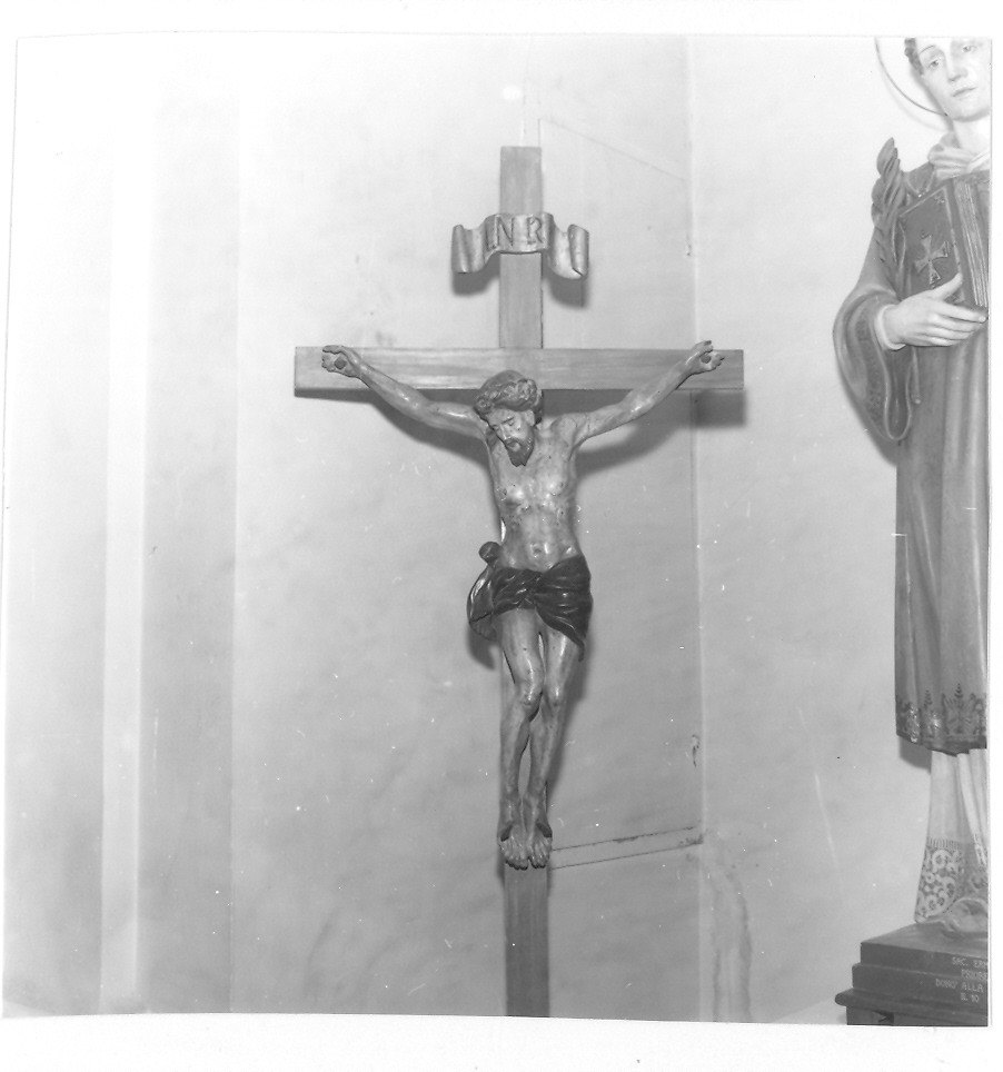 Cristo crocifisso (scultura) - bottega marchigiana (ultimo quarto sec. XVIII)