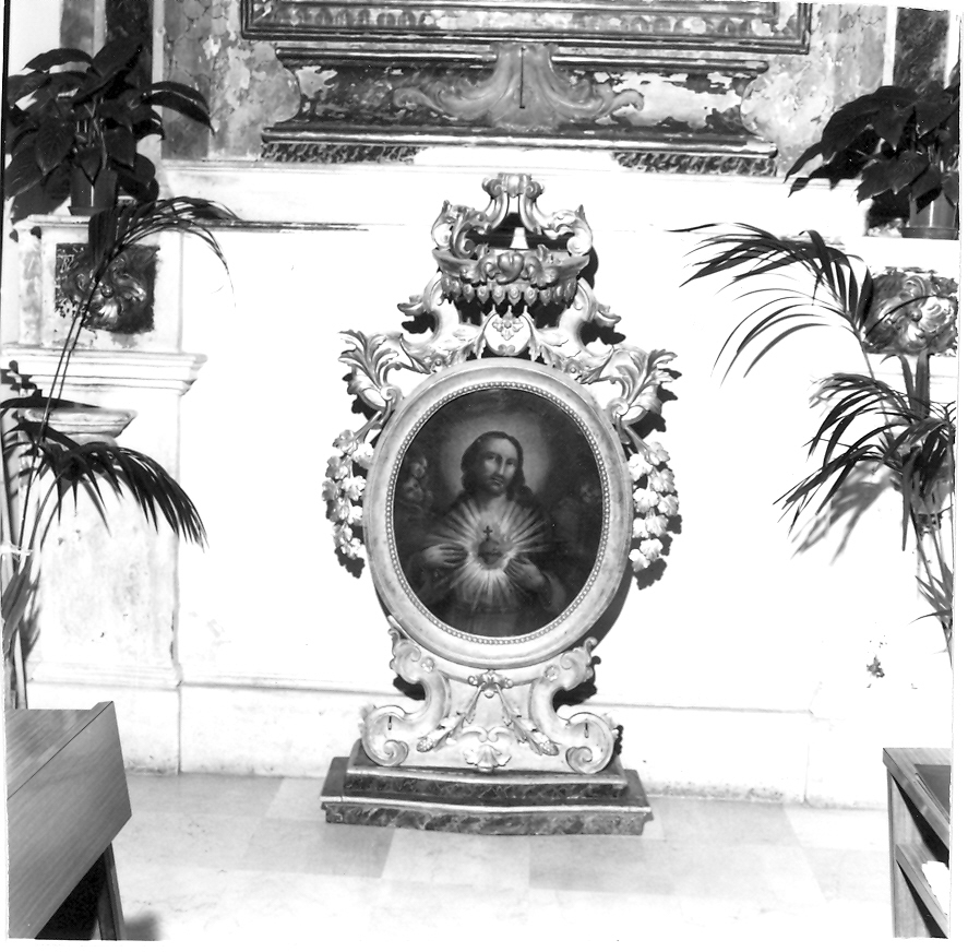 Sacro Cuore di Gesù (dipinto) - ambito marchigiano (seconda metà sec. XVIII)