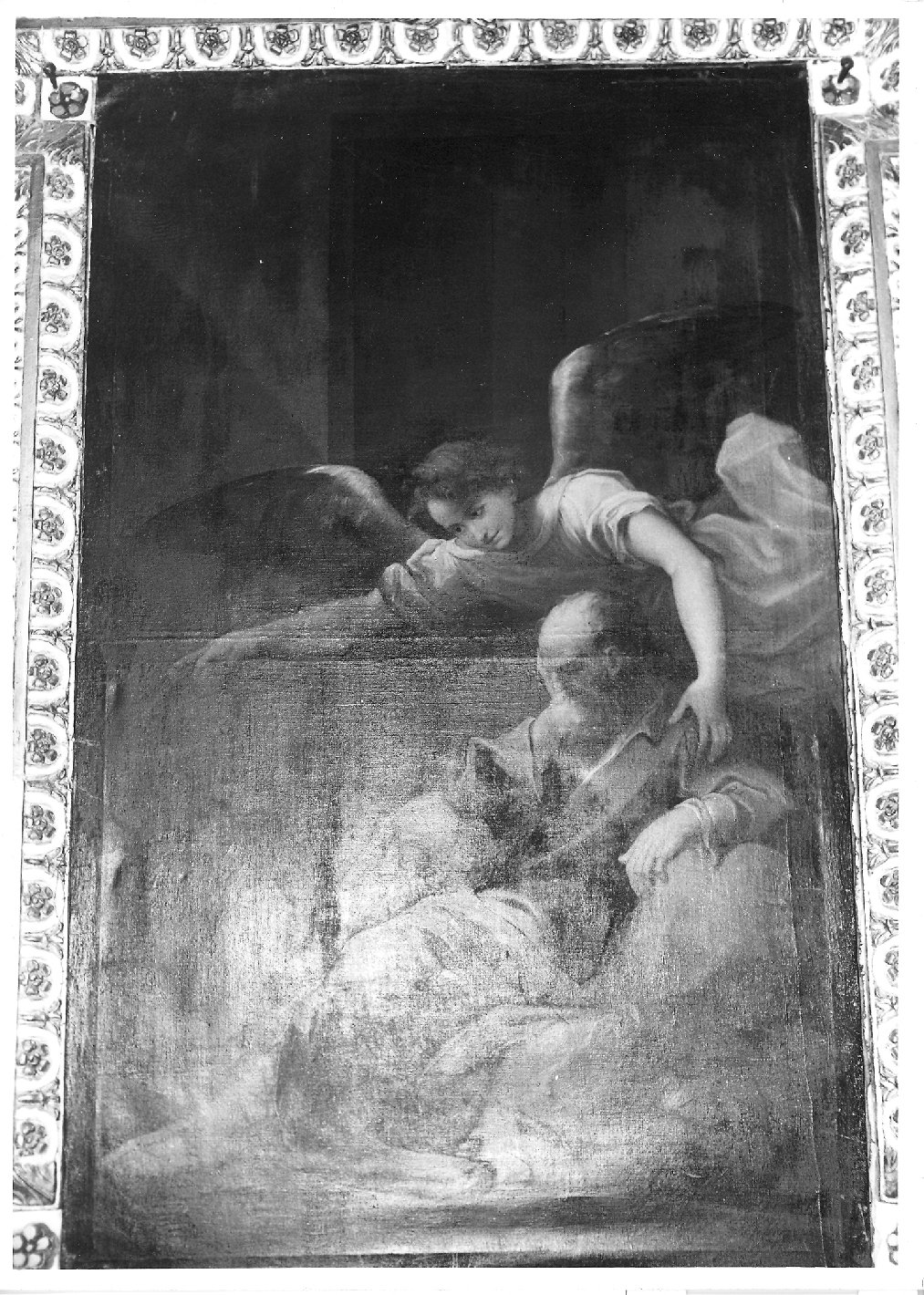 sogno di San Giuseppe (dipinto) di Rossi Pasquale detto Pasqualino (sec. XVII)