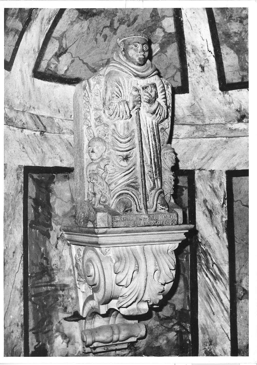 San Giovanni Battista (rilievo) - bottega marchigiana (sec. XIV)