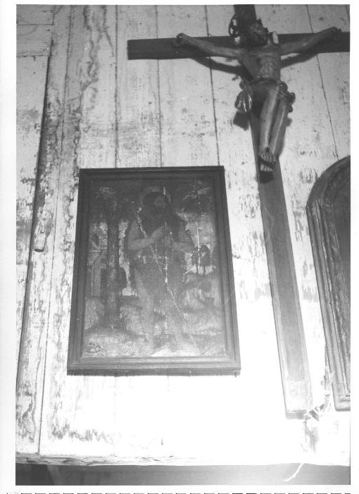 Santo eremita (dipinto) - ambito marchigiano (fine/inizio secc. XVI/ XVII)