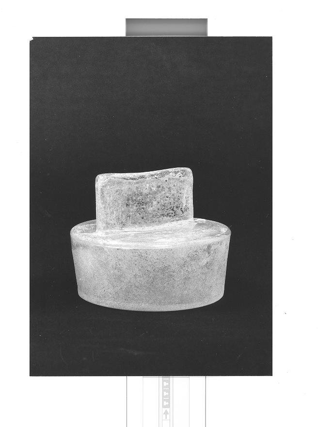 coperchio - bottega marchigiana (fine/inizio secc. XVIII/ XIX)