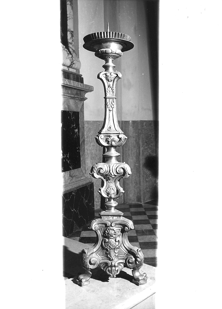 candeliere, serie - produzione marchigiana (sec. XVIII)