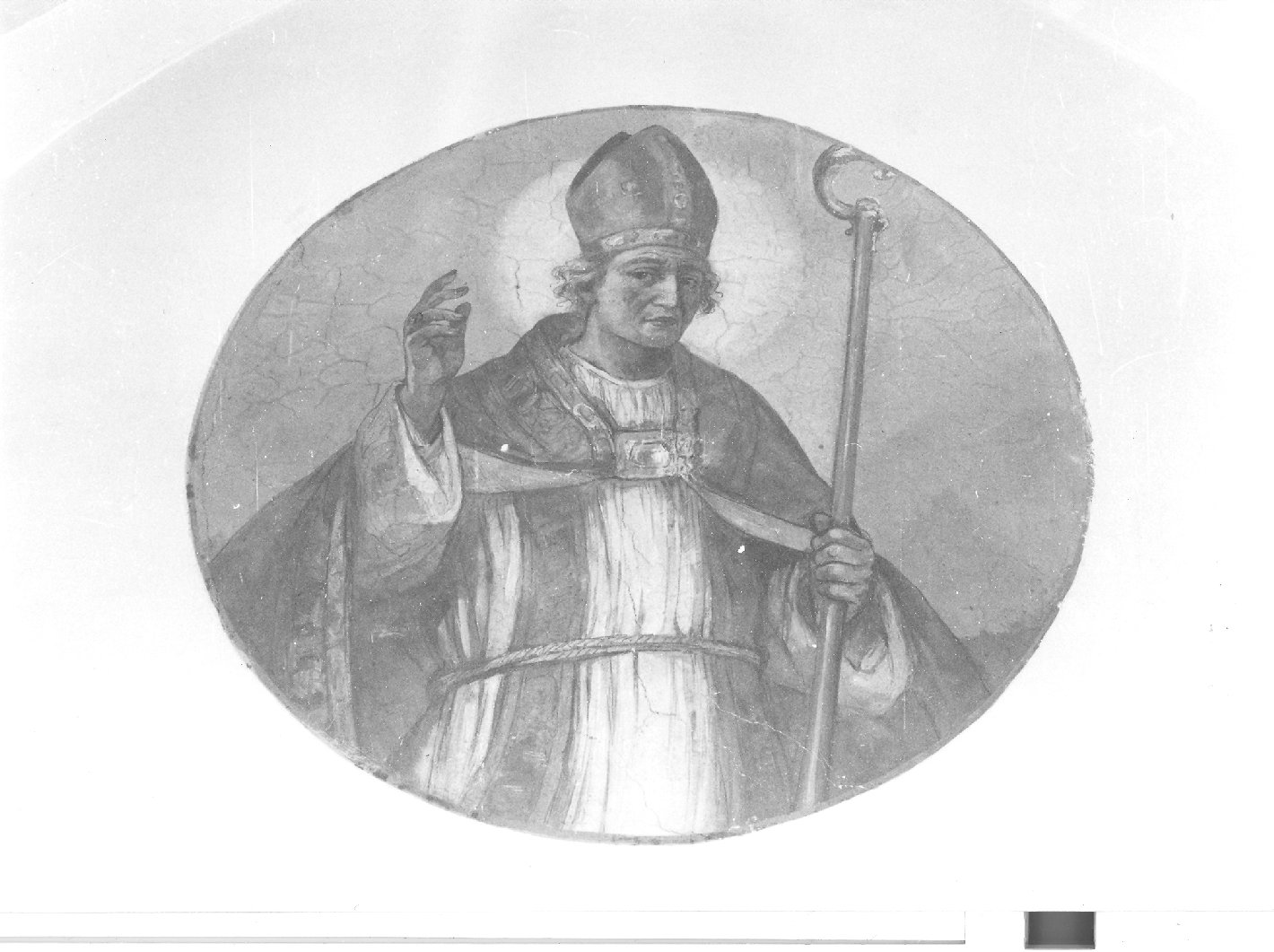 San Benvenuto vescovo (dipinto) di Bocchetti Gaetano (sec. XX)
