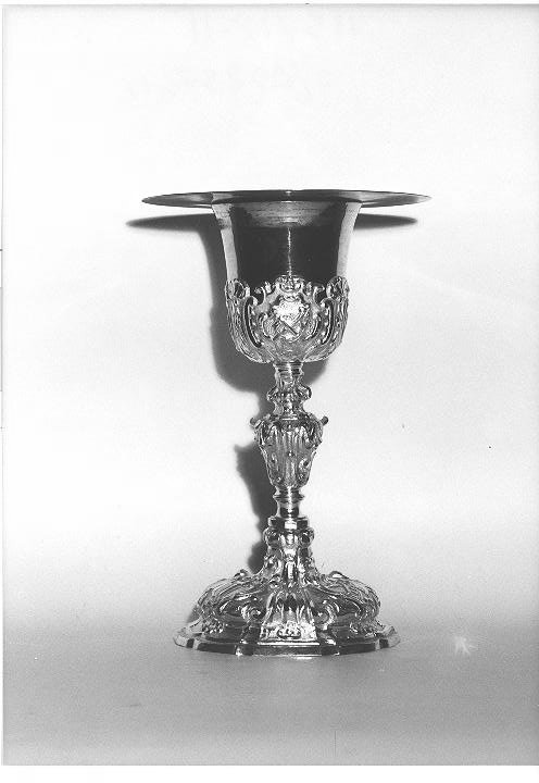calice - bottega italiana (sec. XVIII, sec. XIX)