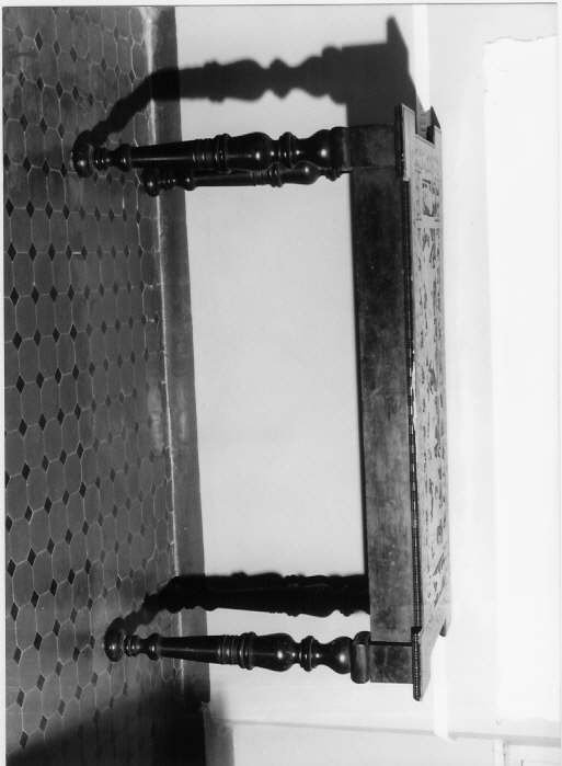 tavolo - bottega italiana (sec. XIX)