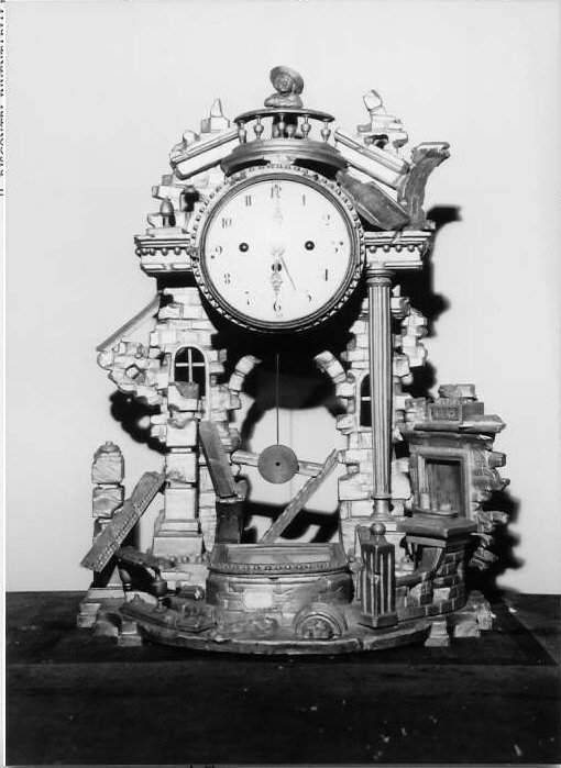 orologio - da tavolo - bottega italiana (fine sec. XVIII)