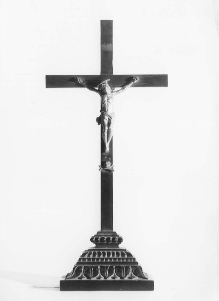 croce da tavolo - bottega marchigiana (sec. XIX)