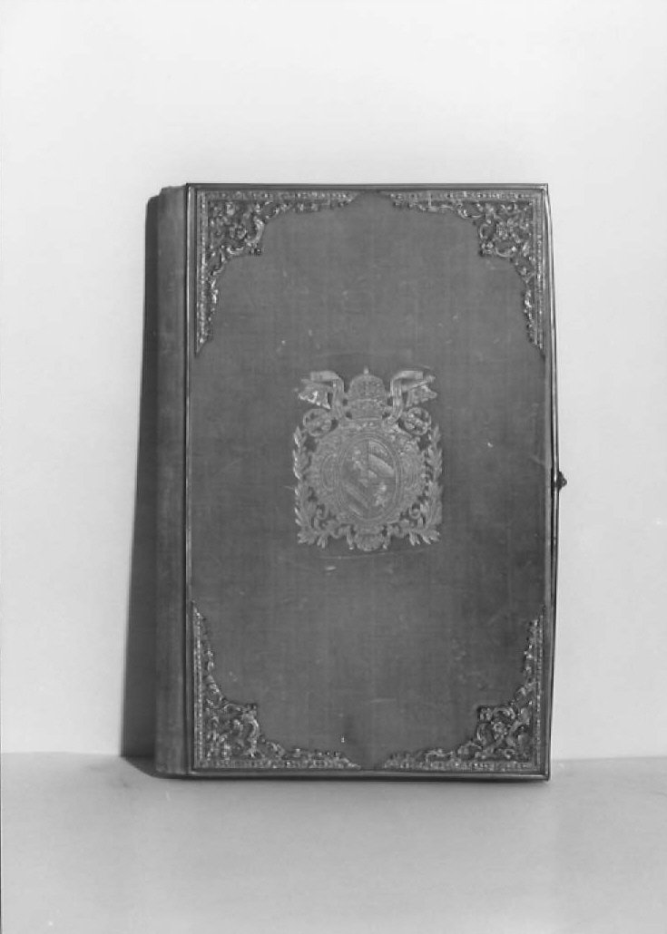 coperta di libro - bottega francese (sec. XIX)