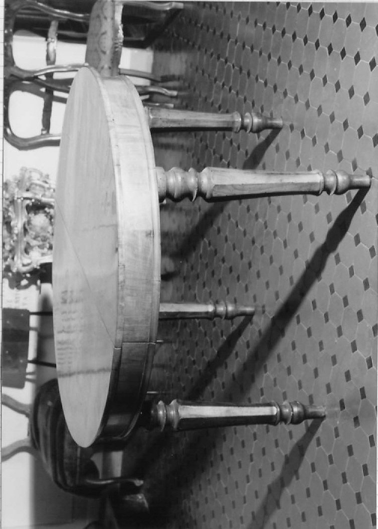 tavolo - bottega marchigiana (sec. XIX)