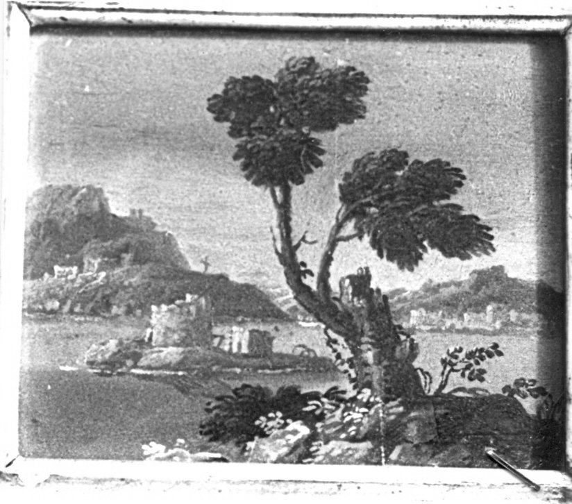 paesaggio (dipinto) - ambito marchigiano (sec. XIX)