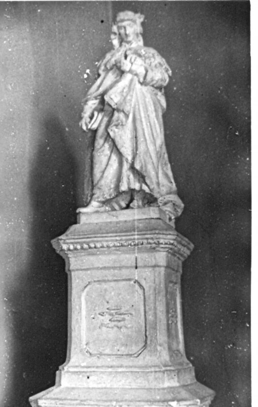 figura maschile (statua) - bottega marchigiana (sec. XVIII)
