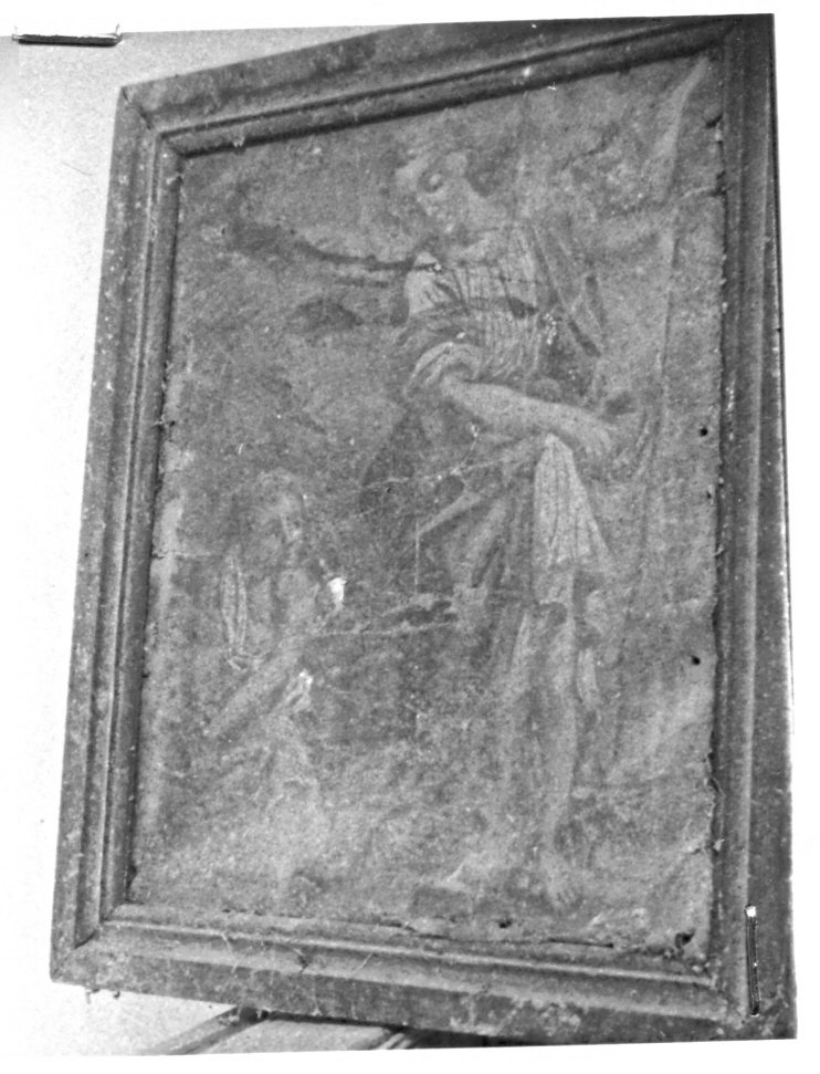 angelo custode (dipinto) - ambito marchigiano (sec. XIX)