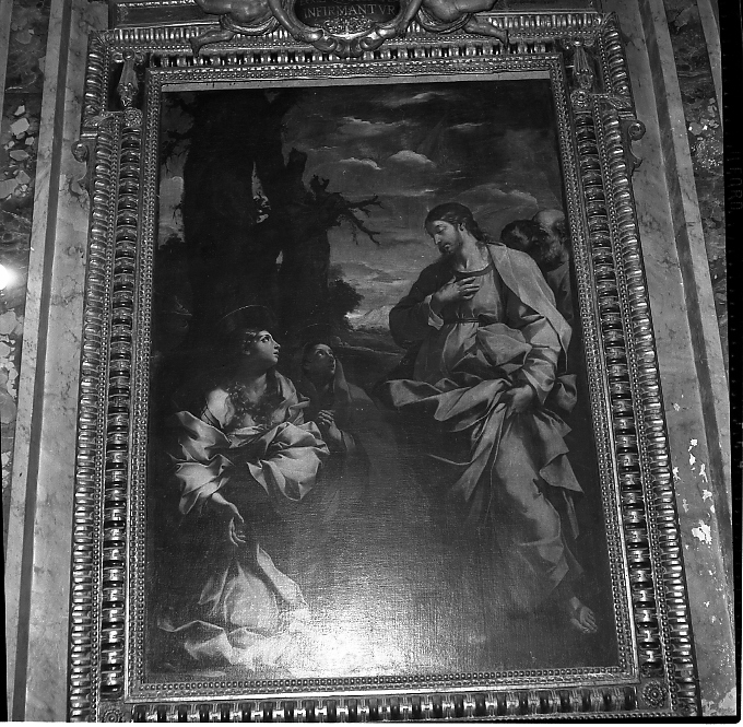 Cristo consola le pie donne (dipinto) di Gessi Francesco (sec. XVII)