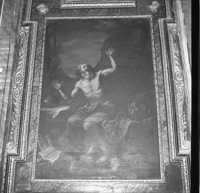 San Girolamo (dipinto) di Rosa Salvator (sec. XVII)