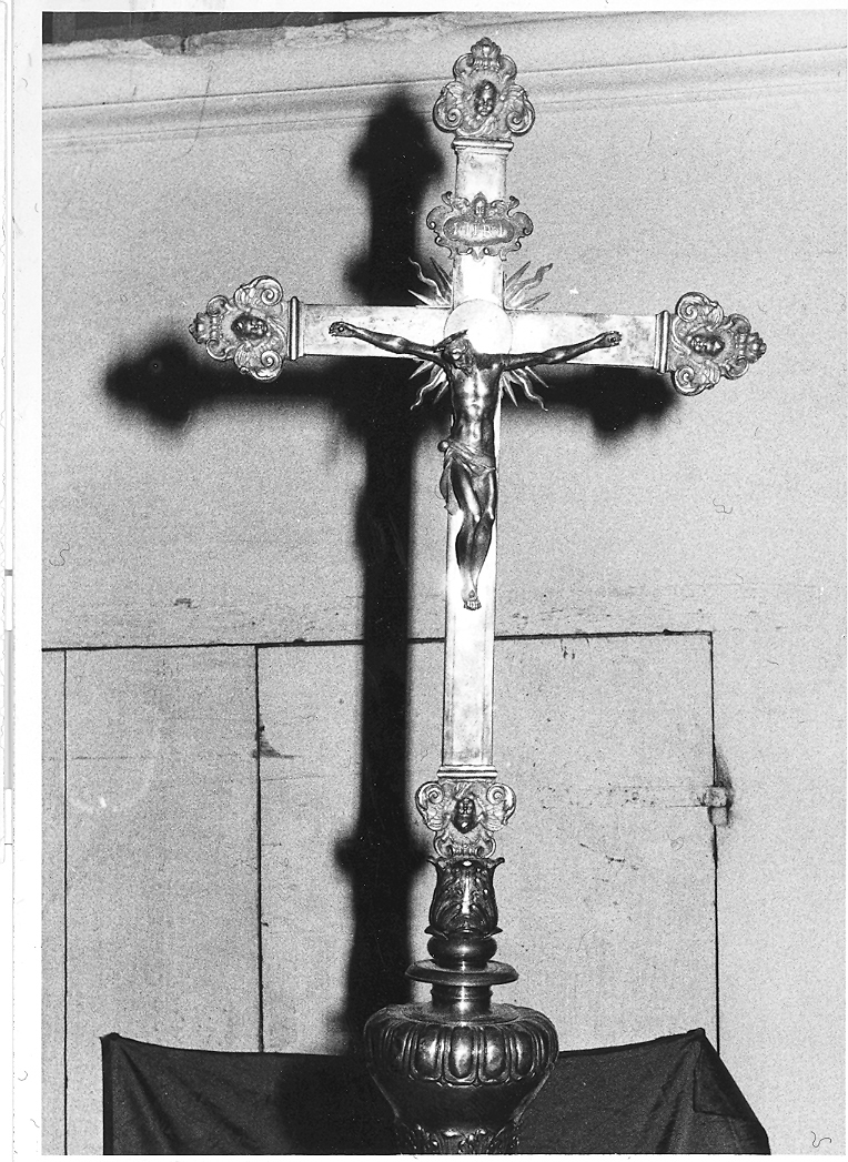 croce processionale - bottega marchigiana (sec. XVII)