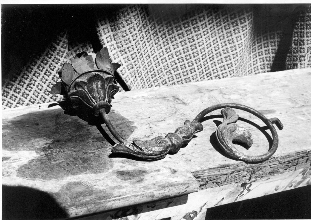 candeliere da parete - bottega marchigiana (sec. XVIII)