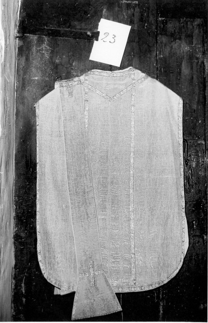 pianeta - manifattura marchigiana (fine/inizio secc. XVIII/ XIX)